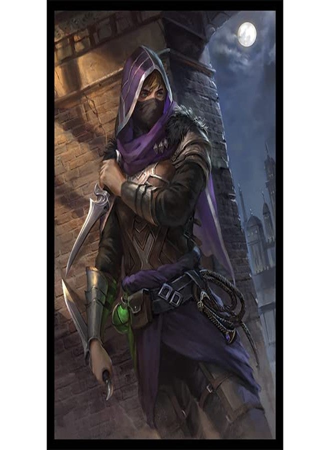 Fantasy North Eldragin Raithe - Assassin at Dusk - 100 Card Sleeves (FN8S-B) - Fantasy North (Glossy) - Image 1